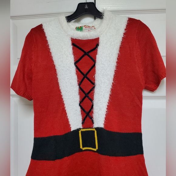 Poof! Dresses & Skirts - NWT Poof Dress/Hat Holiday Set/L